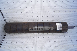 Вал ведущий привода поперечного траспортера с резиной, в сборе КТУ-10