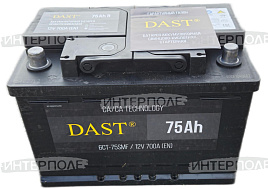Аккумулятор 6СТ- 75SMF DAST 700A EN