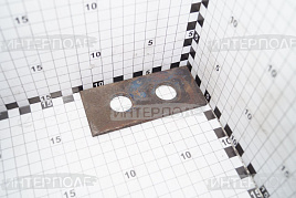 Молоток к дробилке 110х50 (толщина 4 мм) d20, м.ц.46