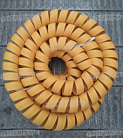 Спираль защитная 82/90 желтая (бухта 10м.)