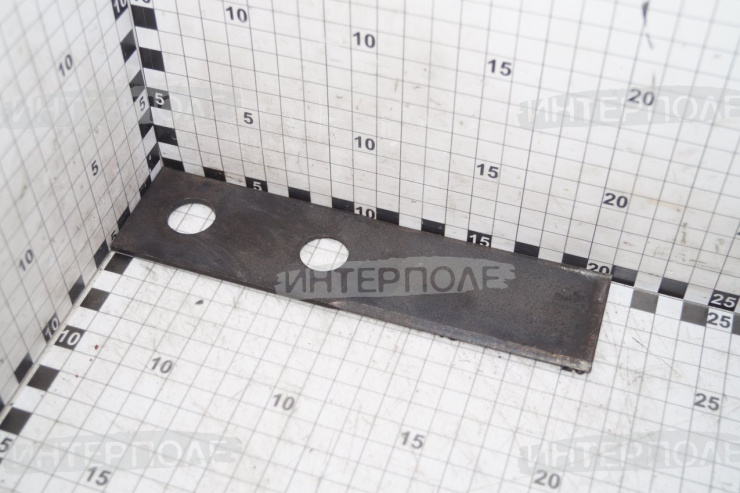 Нож измельчителя (2 отверстия d-20, 3х50х190)