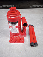 Домкрат .5 тонн. (196х380мм, одноплунжерный, с предохр. клапаном) MEXTEX PRO