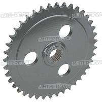 Звездочка (z=40, t=19,05 d вала=35 мм.) выгрузного устройства под шпонку Claas (Tucano 320,420-450,560-580)