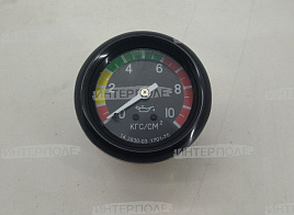 Указатель давления воздуха/масла (0-10) (манометр) КАМАЗ, МТЗ ,К-700