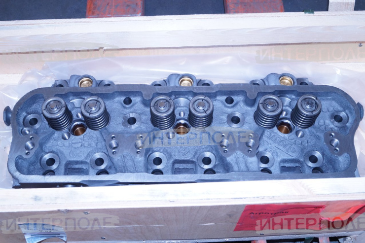 Головка блока цилиндров (нов.обр., в сборе с клапанами) ЯМЗ-236, Акрос,Вектор,Т-150,МАЗ (ПАО Автодизель)