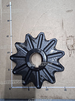 Звездочка (z=11, t=38,4 d вала=35 мм.) нижняя зернового элеватора Claas (Lexion, Mega, Tucano 430,450,480) Agri Parts