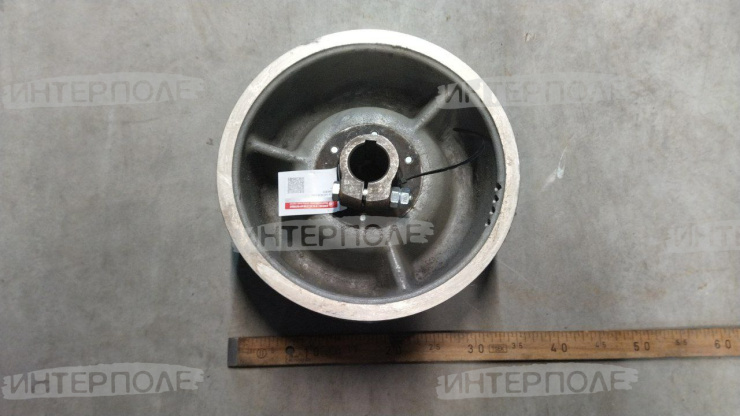 Шкив 6-руч. 2-го контрпривода измельчителя в сборе Акрос ==РФ==