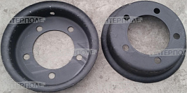 Диск колеса СХТ 5,00х10 (5 отв) (из двух половинок)