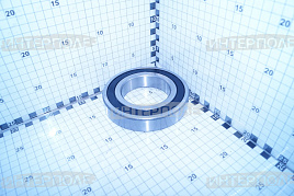 Подшипник 180214 (6214-2RSR) (70х125х24) ZVL