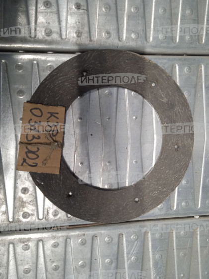 Накладка фрикционная (с отверстиями,250х150х4) муфты мотовила Есиль,КЗС