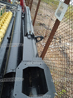 Кожух шнека выгрузного в сборе (без шнека) Есиль-740,КЗС-812 Гомсельмаш