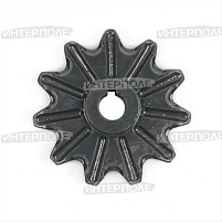 Звездочка (z=11, t=38,4 d=26) верхняя зернового элеватора Claas (Lexion 420,440,460,480, Tucano 430,450,480, Mega)