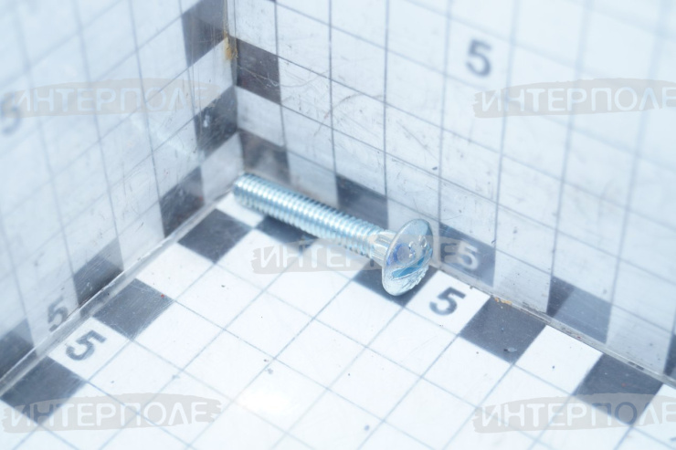 Болт 7/32" х 1-1/4" (5,5х28мм) круглая головка, класс 10.9, для сегмента, MacDon 