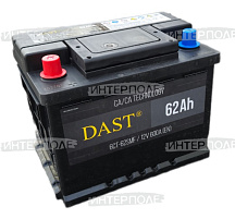 Аккумулятор 6СТ- 62SMF DAST 600A EN