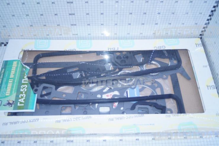 Ремкомплект двигателя ГАЗ-53 (набор прокладок) 23 поз. 