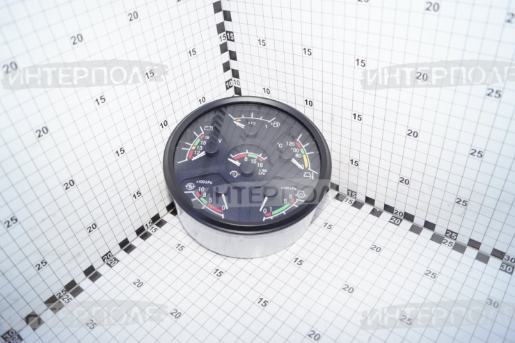 Комбинация приборов (6 приборов) МТЗ-1221/1523 (Китай)
