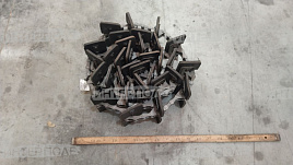 Транспортер зернового элеватора "Полесье" КЗК-0214160 (33 скребка )скребок 100х200 корд ОМСК