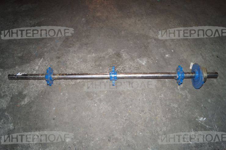 Вал верхний наклонной камеры в сборе Енисей