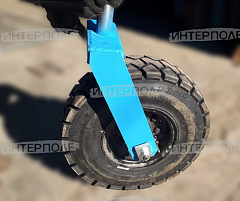 Колесо в сборе с вилкой и ступицей ЛДГ (СТС)