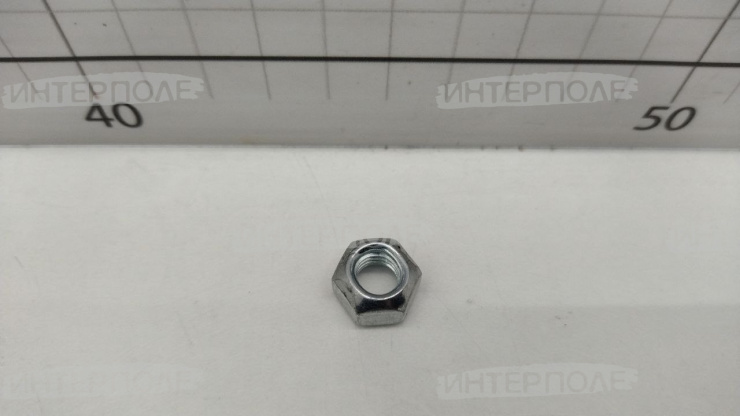 Гайка М 8 шестигранная самоконтрящаяся, класс 10 (DIN 980)