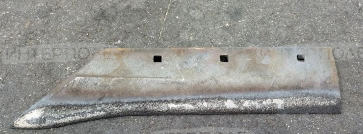 Лемех ПЛЖ L=540 мм (наплавл. усиленный литой) (РЗЗ)