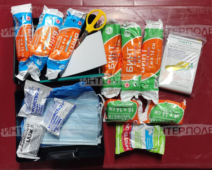 Аптечка медицинская "АПК Сфера" первой помощи (по приказу Минздрав РФ №260н от 24.05.2024г.)