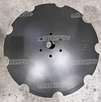 Диск 560х6,0 мм ромашка (Бор.сталь, 9 лепестков, 6 болтов на диаметре 120 мм БДМ) МЕХТЕХ ПРО