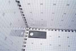 Нож роторный (d-21 4,0х45х107) левый ЖТТ, MWS