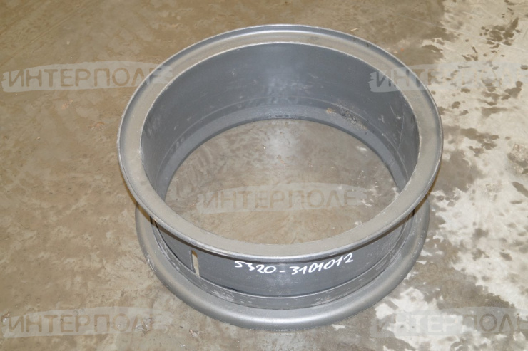 Диск колеса КАМАЗ 7,0х20 (бездисковый обод, под клинья) стар.обр. КАМАЗ (349-3101012-02)