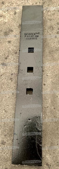 Долото L=380 мм S=55 мм Бор.сталь двухстороннее ( ПЧ-2,5 ПЧ-4,5 ПЧ-6) МЕХТЕХ