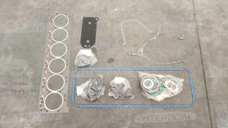 Комплект уплотнений верх-низ Cummins 6LTA-8.9 QSC-8.3 ACROS