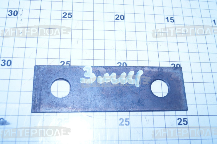 Молоток к дробилке 130х40 (толщина 3 мм)