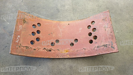 Нож боковой левый ДЗ-98 (720х360х25 мм) ст.обр.