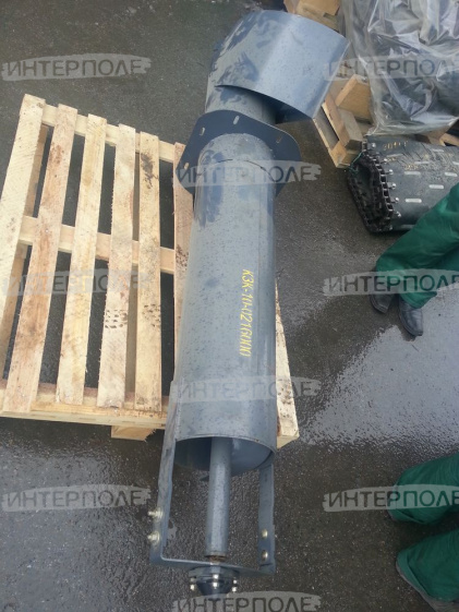 Шнек загрузочный зерновой в сборе (со старым редуктором,до 2017г.в.) Есиль-760,КЗС-1218,Есиль-750,КЗС-10К Гомсельмаш