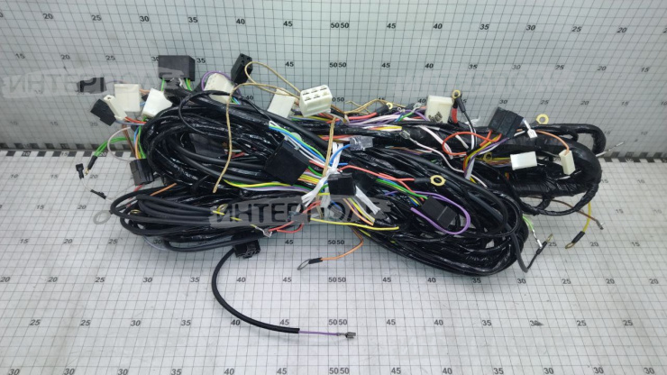 Электропроводка КамАЗ 5511 (Самосвал) (3 жгута) без проводов АКБ