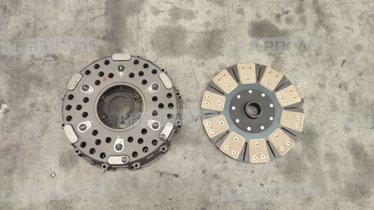 Сцепление в сборе SZ2004-21B-011 (LX2204) "YTO"