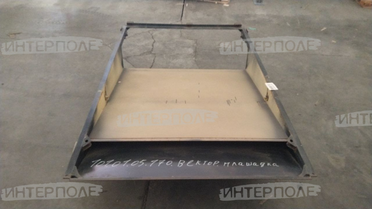 Стан решета нижнего с отливами Вектор