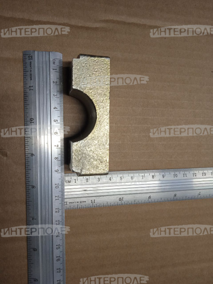 Крышка подвески крепления передней доски стрясной (Dтрубы=36мм) Есиль-740,КЗС-812,Есиль-750,КЗС-10К Гомсельмаш