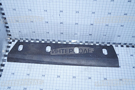 Нож измельчителя для травы (d-17,5x35 8,5x85x382), левый, с тугоплавким покрытием, Claas (Jaguar) MWS