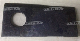 Нож роторный (d-21 4,0х45х107) правый ЖТТ