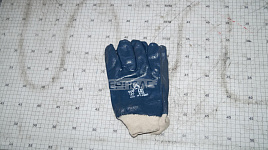 Перчатки обрезиненные (ХБ с манжетам покрытие "нитрил")