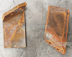 Нож S=12 мм левый к плугу (усиленный) ПСК-ЧГ (СУР)