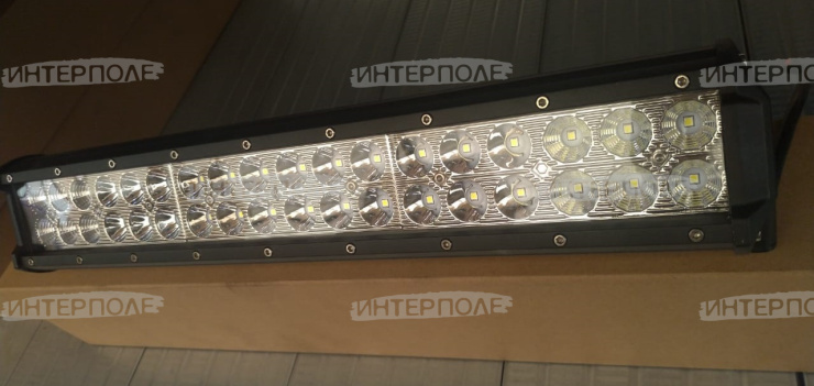 Фара-Балка светодиодная 108W 36х1W-440mm 7200LM 6F+24S+6F Комбинированный свет (направленный/рассеянный) 12-24В