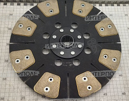 Диск сцепления ведомый ВОМ 12" RN1104 (Zoomlion) 