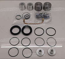 Ремкомплект суппорта (Бюлер серия 2000) набор сальников, поршни, втулки, трубка