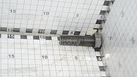 Болт М16х 55х2,0 шестигранная головка, класс 5.8