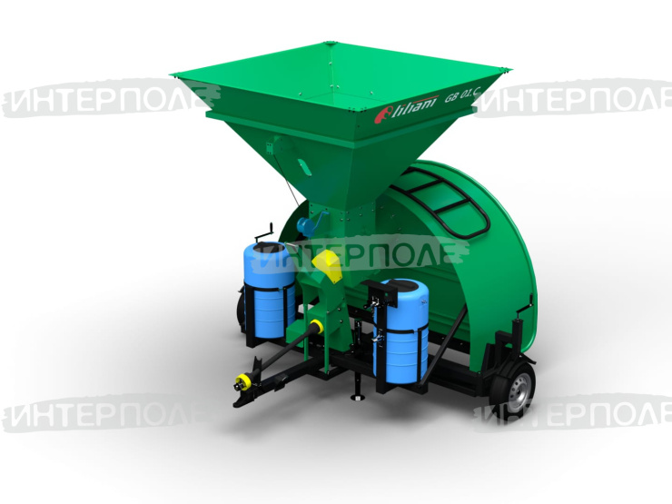 Машина зерноупаковочная с системой внесения консервантов МЗУ - 01 К (Верхняя загрузка) (Лилиани)