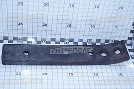 Накладка успокоителя наклонной камеры (изогн., под винт М10х22(30) Есиль-740,КЗС-812,Есиль-760,КЗС-1218,Есиль-750,КЗС-10К Гомсельмаш