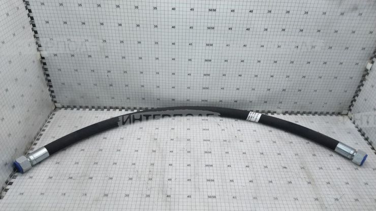 РВД Ф20 L1070 М30х2,0 ключ 36 (конус с упл. кольцом, гайка -гайка) (2-х оплеточный)