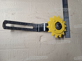 Устройство натяжное (звездочка с рычагом) привода колосового элеватора Есиль-740,КЗС-812,Есиль-760, КЗС-1218,Есиль-750,КЗС-10К Гомсельмаш